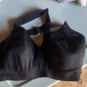 Supportive Black Wireless Sports Bralette - Women Intimates & Sleepwear